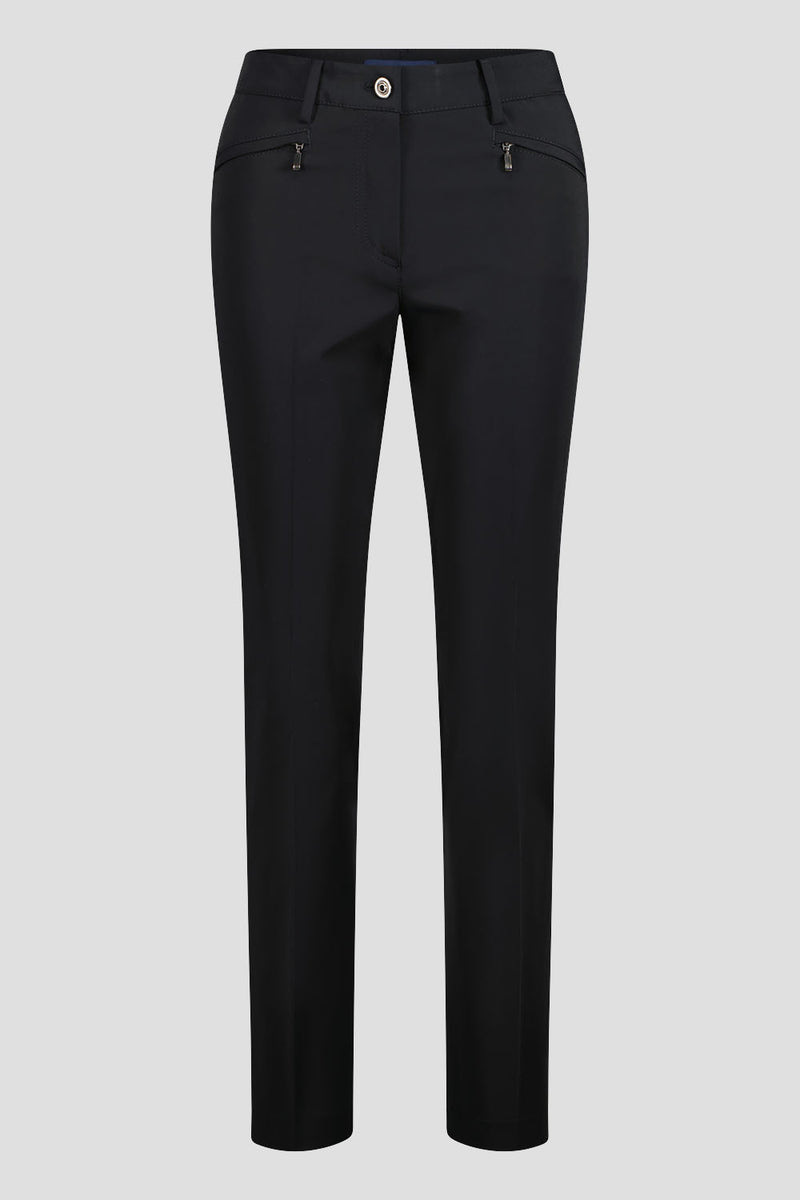 Dina Straight Trouser - Black