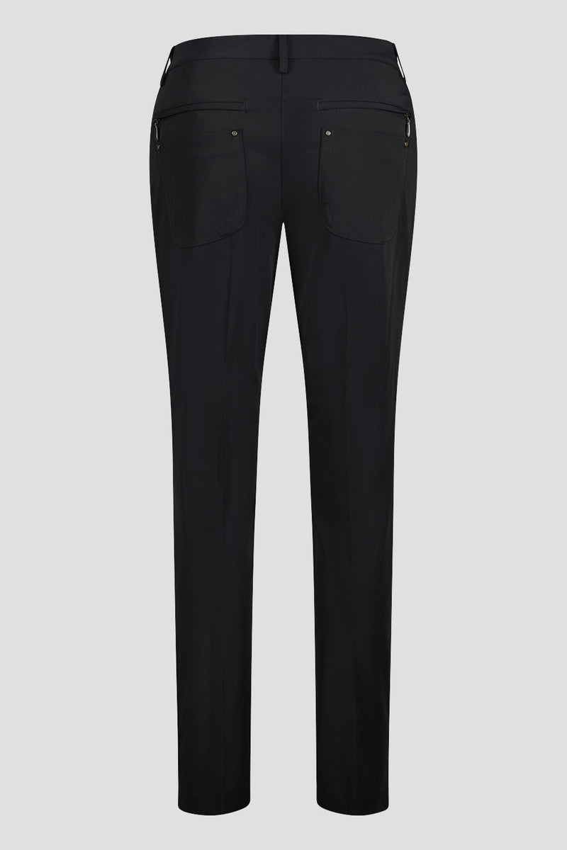 Dina Straight Trouser - Black