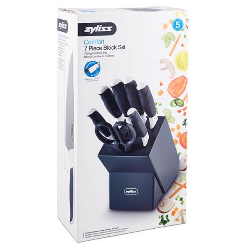 Comfort 7 Piece Knife Block Set