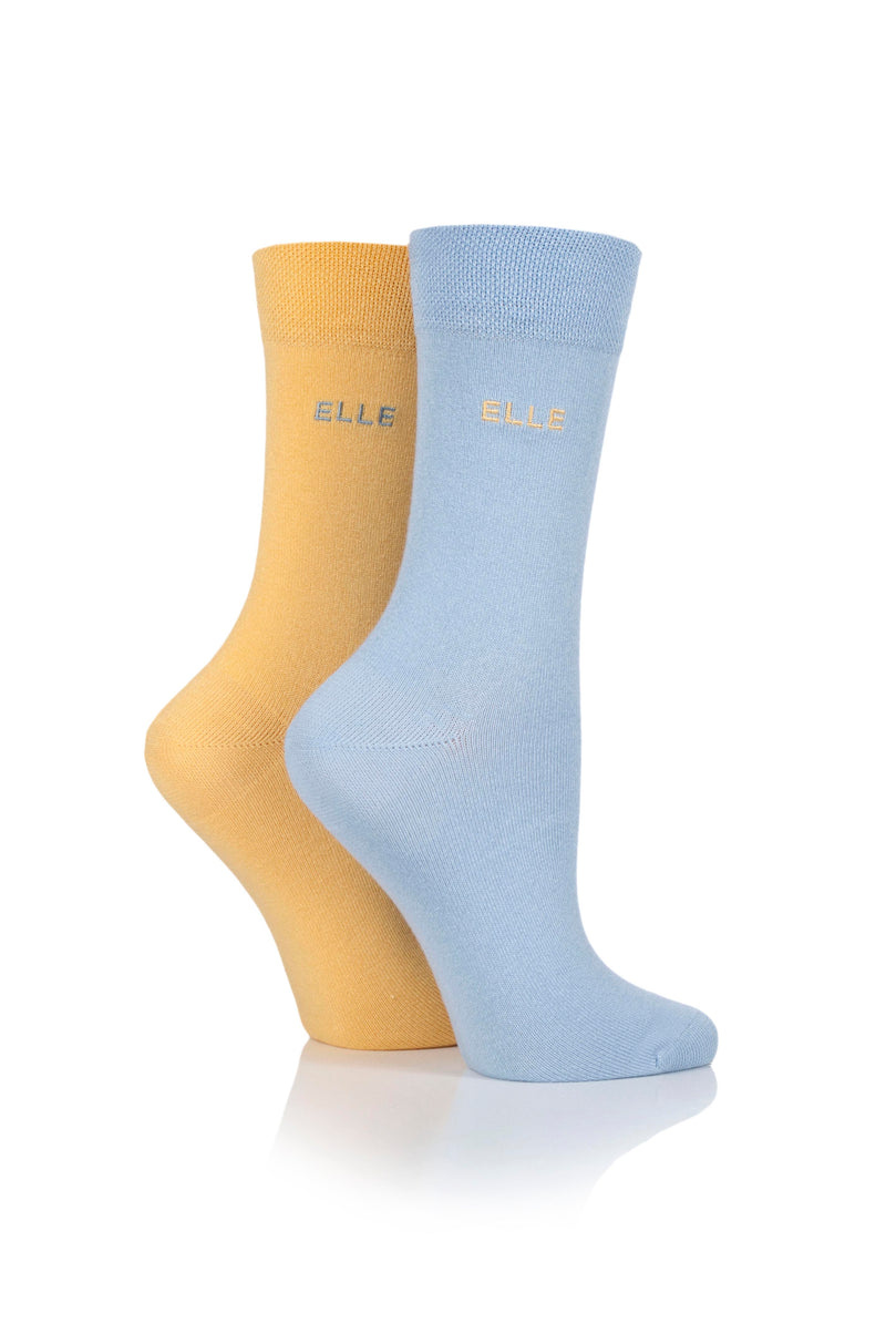 Pure Natural Bamboo Socks - Golden Poppy