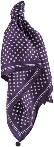 Silk Bandana - Purple