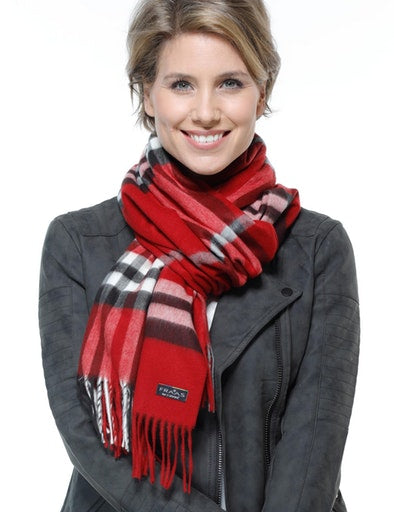 Cashmink Scarf - Cherry