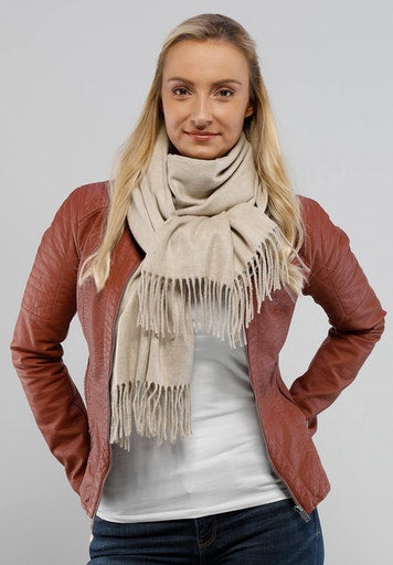 Cashmink Scarf - Light Beige