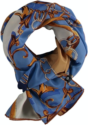 Silk Scarf - Royal Blue