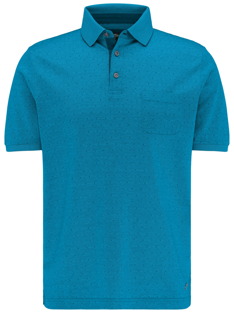 Short Sleeve Polo Shirt - Teal