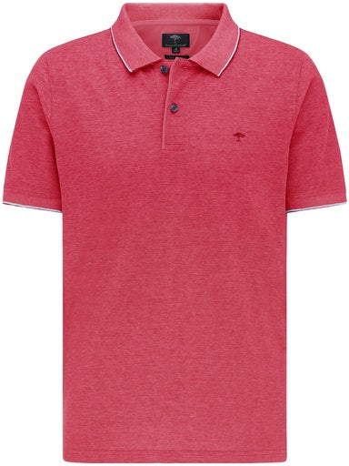 2 Tone Polo - Hibiscus