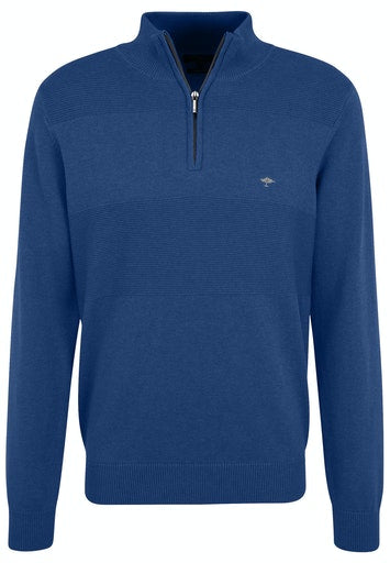 Troyer Zip Jumper - Wave