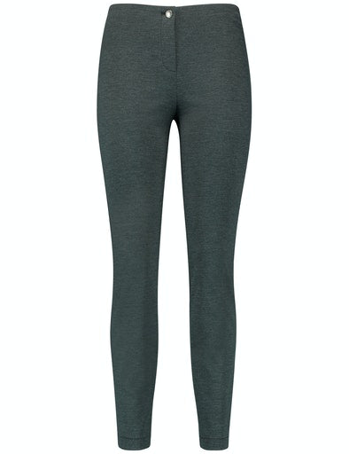 Edition Hygge Crop Trouser - Green/grey