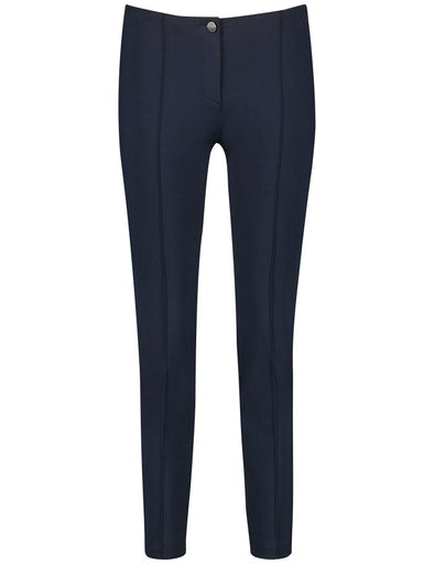 Crop Trouser - Navy