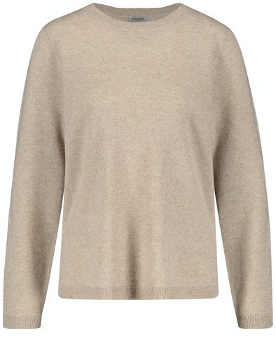 Inspiring Boheme Pullover - Light Taupe Melange