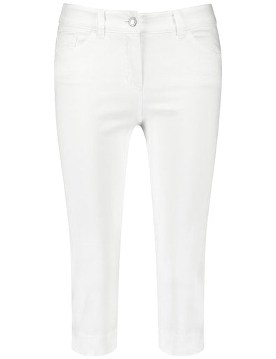 Crop Trouser - White