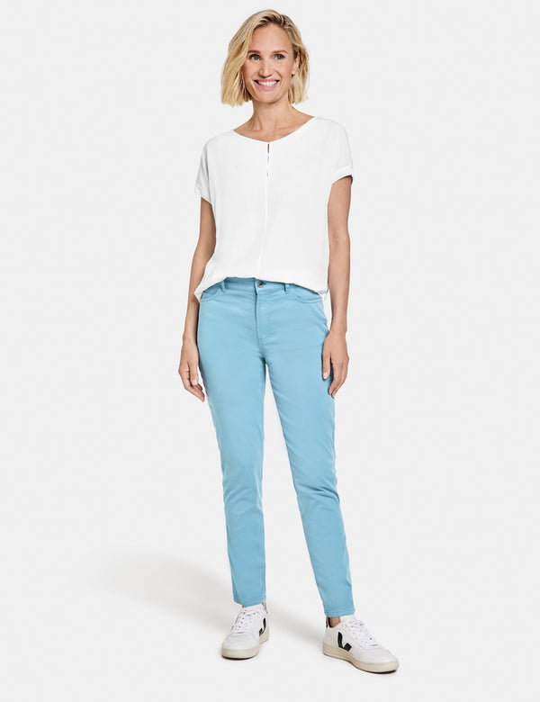 Urban Forest Crop Jeans - Arctic