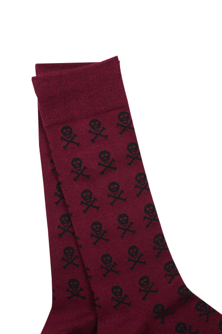 Icon Skull Sock - Red