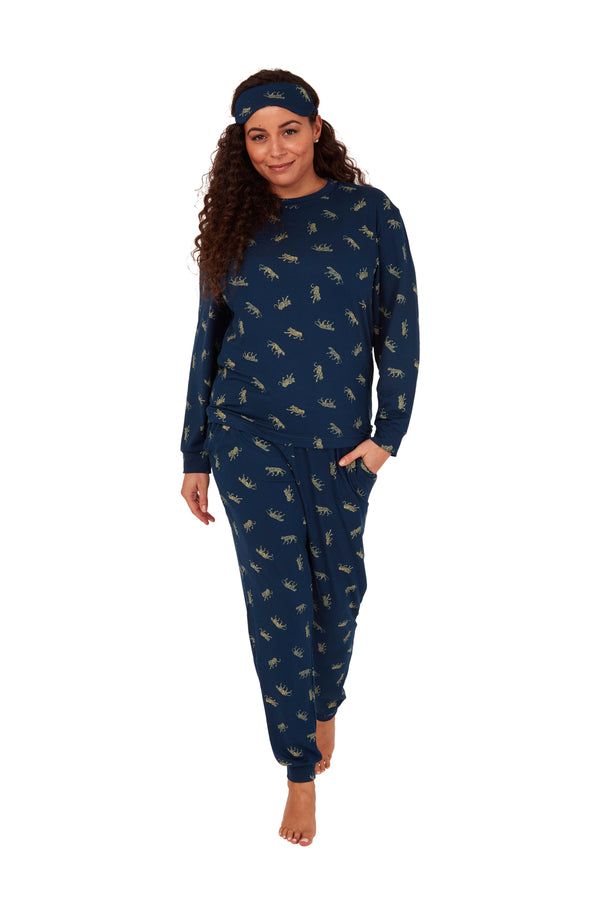 Tiger Soft Feel Pyjama - Ocean