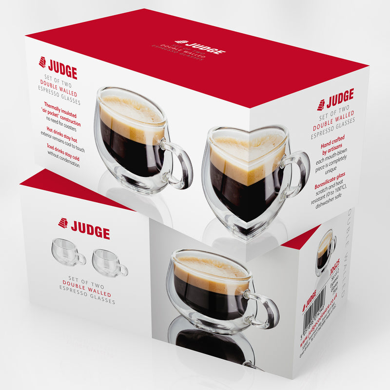 Espresso Glass Set of 2 75ml JDG25