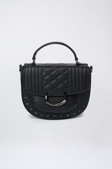 Messenger Crossbody Bag - Black