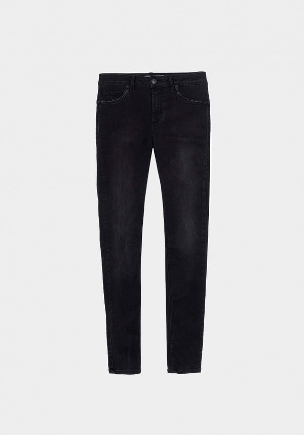 One Size Curvy Jean - Dark Grey