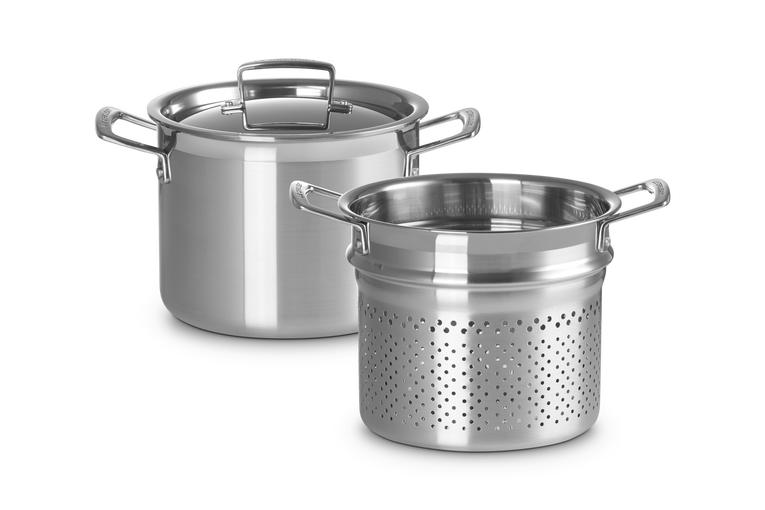 CHEFS SPECIAL PRICE - 3-Ply Stainless Steel Pasta Pot 20cm