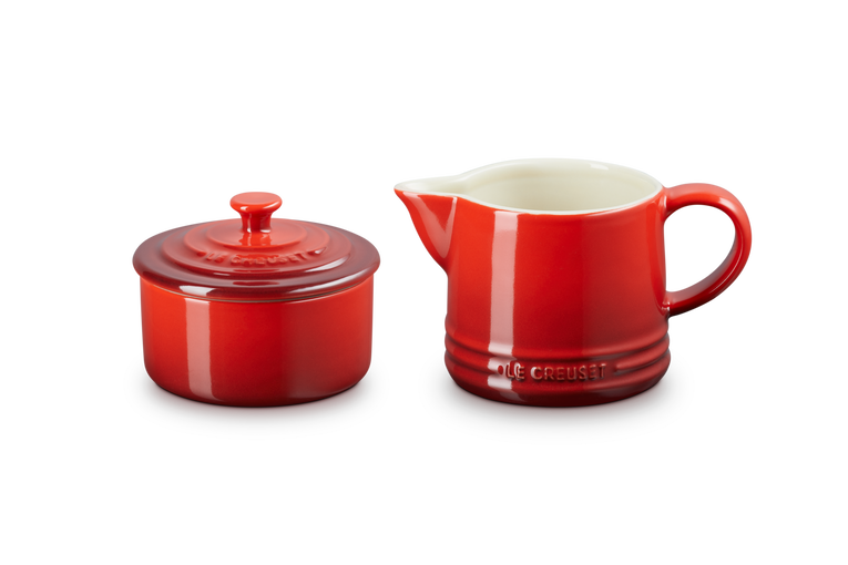 Le Creuset Milk & Sugar Set - Cerise