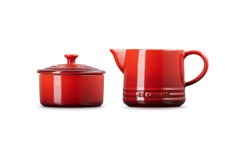 Le Creuset Milk & Sugar Set - Cerise