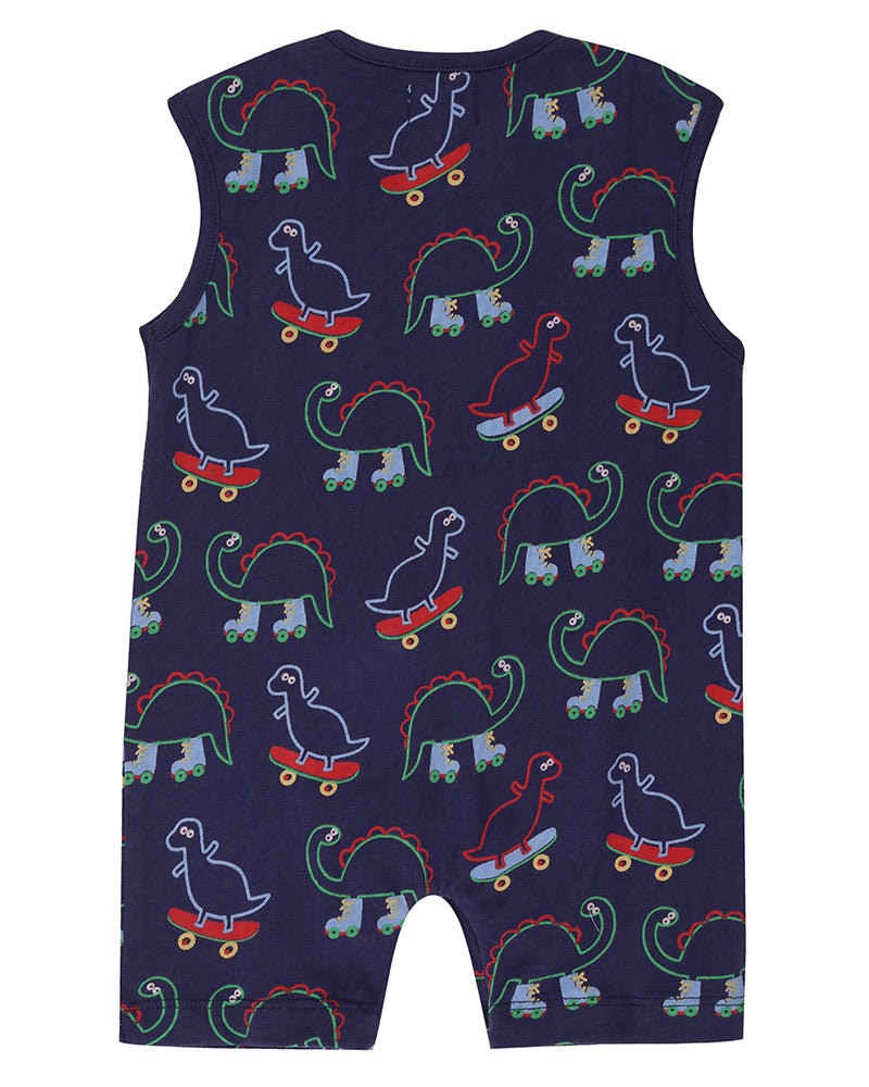 Dino Dungaree Set - Multi