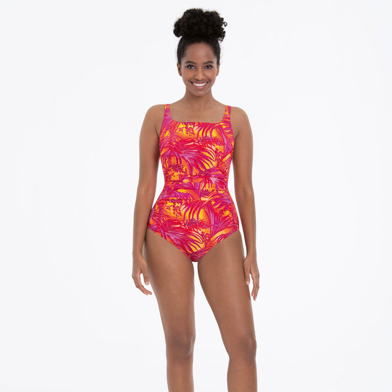 Breezy Pink Care Swimsuit - Hydrangea