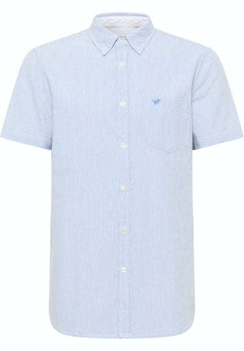 Collin Oxford Shirt - Light Blue Stripe