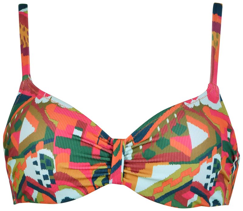 Underwired Bikini - Red/Green