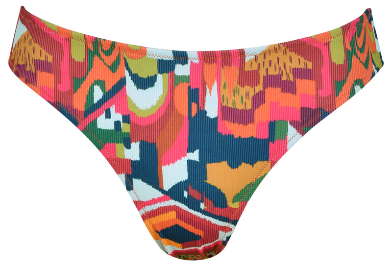 Underwired Bikini - Red/Green