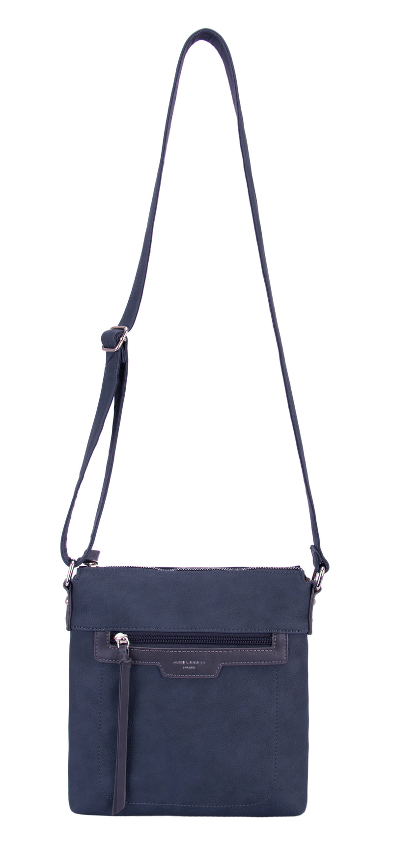 Ziptop Cross-Body - Dark Blue