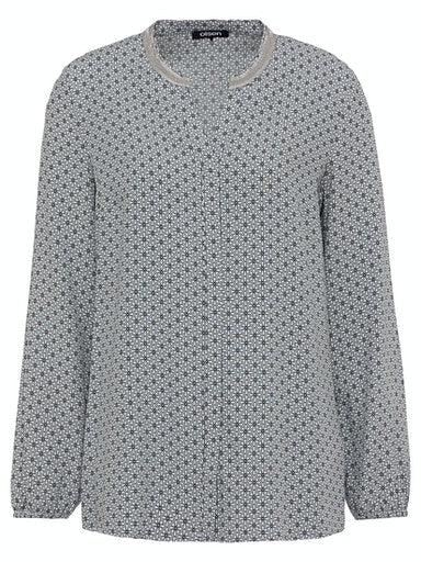 Long Sleeve Blouse - Soft Grey