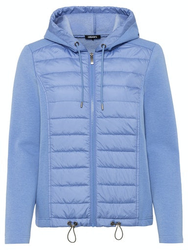 Jersey Jacket - Heather Blue