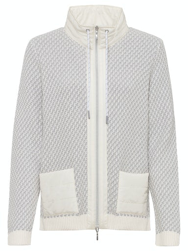 Long Sleeve Cardigan - Porcelain