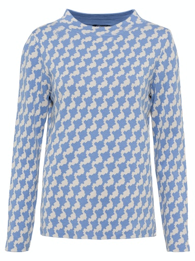 Long Sleeve Jumper - Heather Blue