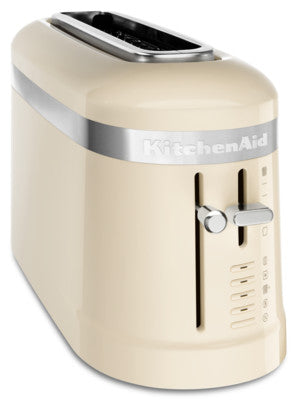 2-Slice Long Slot Toaster - Cream