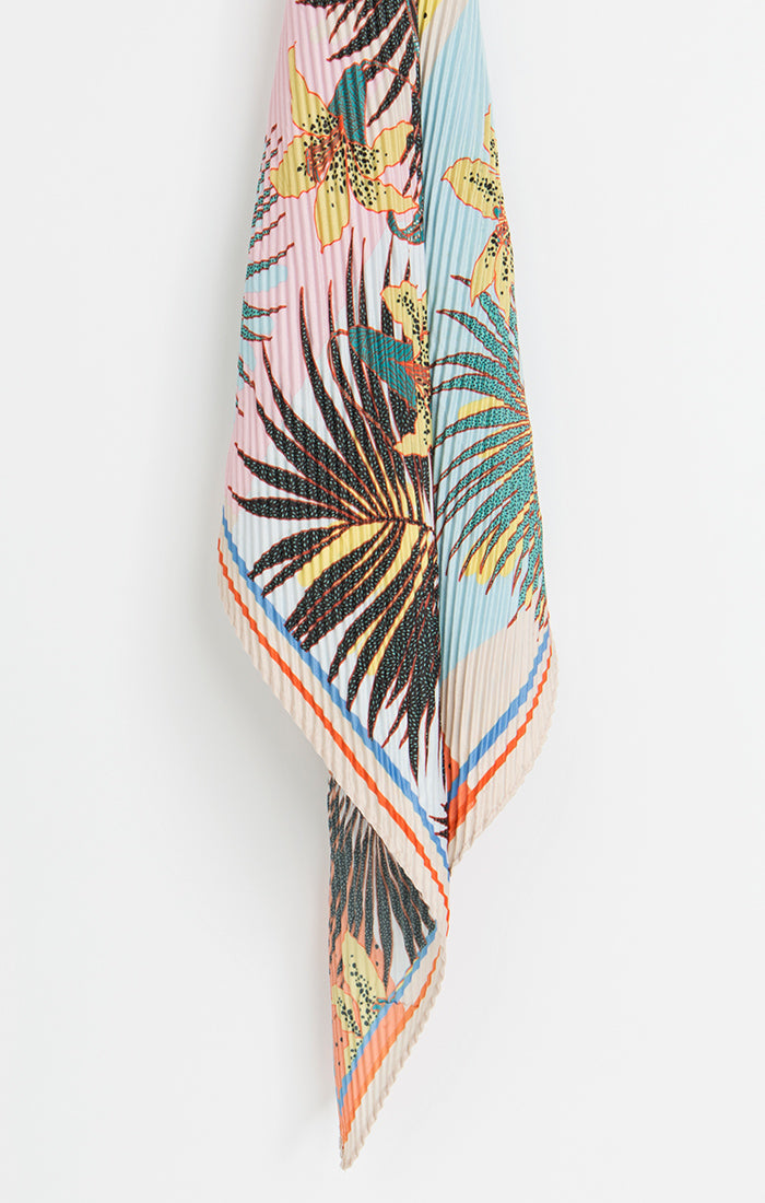 Palm Scarf - Multi-coloured