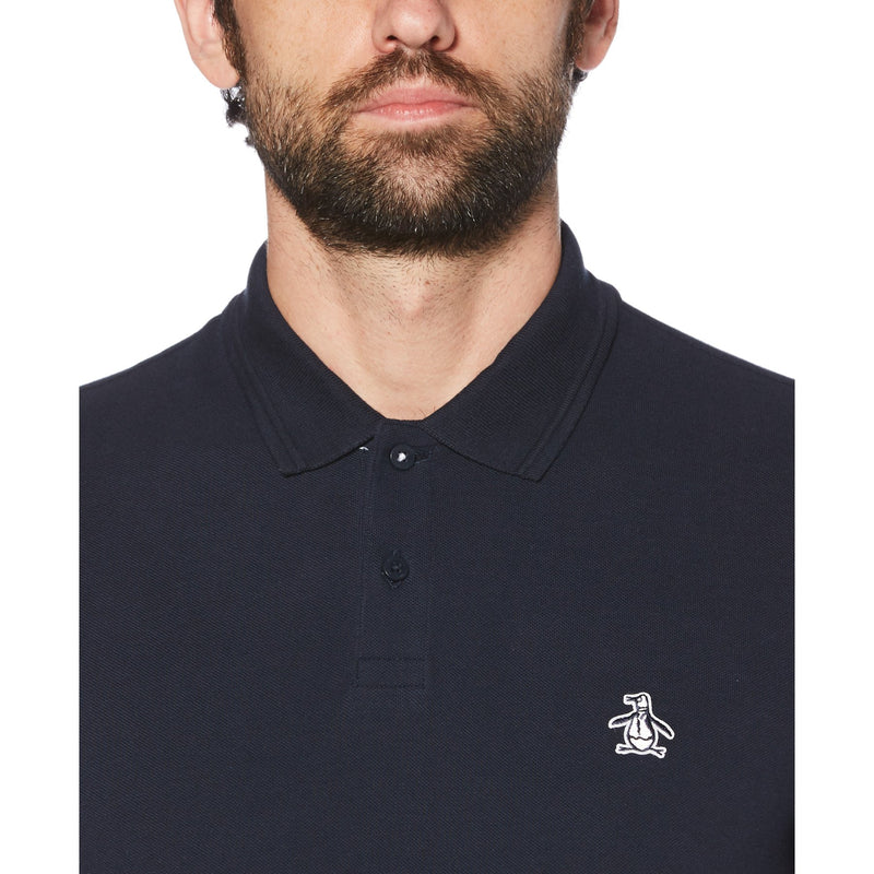 Raised Rib Polo - Dark Sapphire