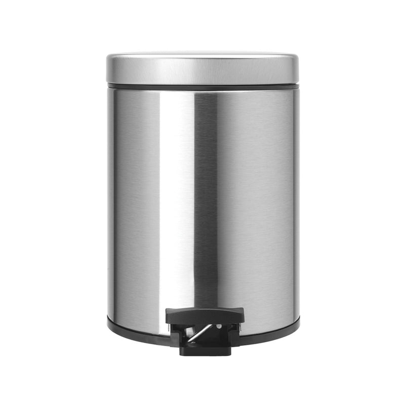 5 Litre Pedal Bin - Matt Steel