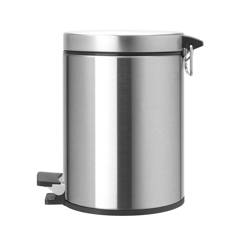 5 Litre Pedal Bin - Matt Steel