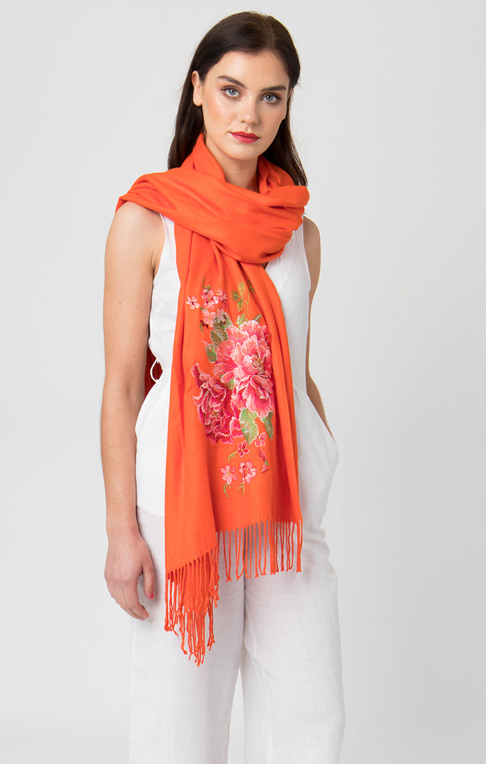 Rosa Scarf - Orange