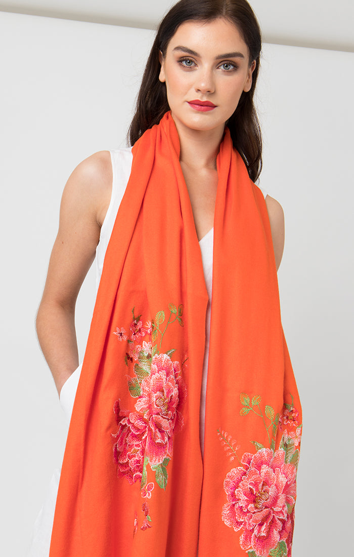 Rosa Scarf - Orange