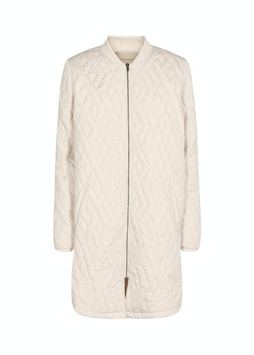 Fenya 10 Quilted Jacket - Cream