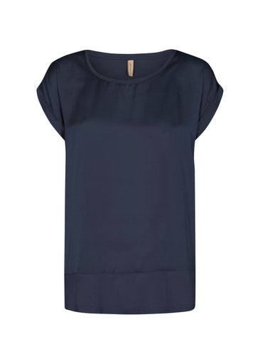 Thilde Short Sleeve T-shirt - Navy