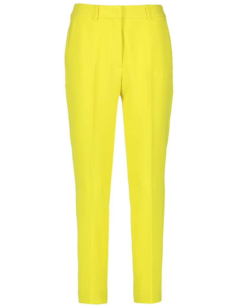 A Glimpse Of Sunshine Crop Trouser - Vibrant Lime