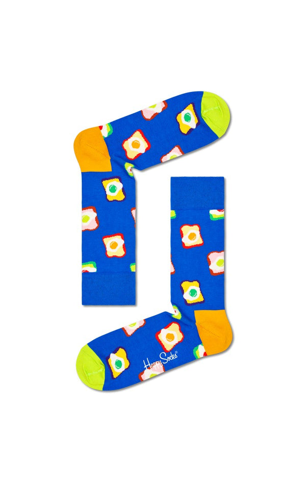 Toast Sock - Blue/orange