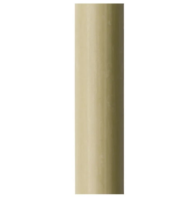 Rustic Taper Candle 29cm - Khaki