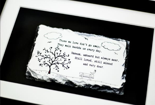 Slatecraft Frame - Still Loved Still Missed