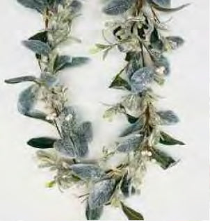 Frosted Mistletoe Garland 1.5 Meter