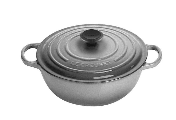 CHEFS SPECIAL PRICE - 26cm Cast Iron Soup Pot - Flint