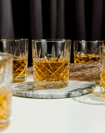 Trinity Set of 6 Whiskey/Tumblers